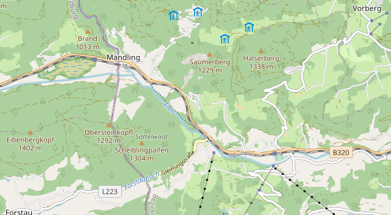 Monteurzimmer auf Karte