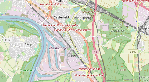 Monteurzimmer auf Karte