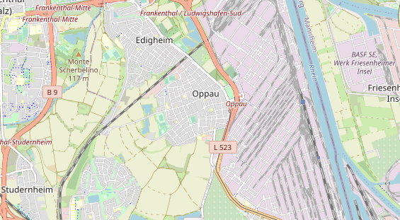Monteurzimmer auf Karte