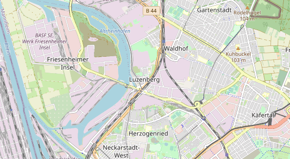 Monteurzimmer auf Karte
