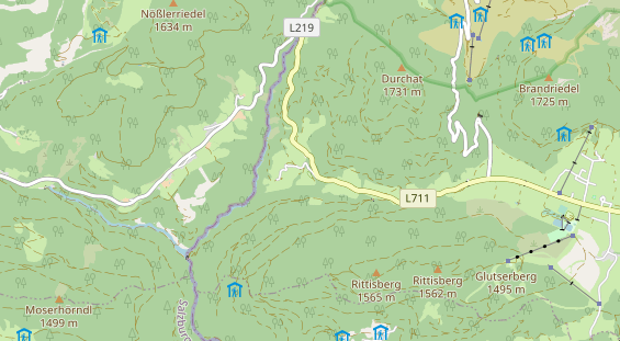 Monteurzimmer auf Karte