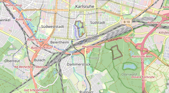 Monteurzimmer auf Karte