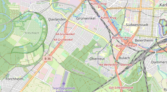 Monteurzimmer auf Karte