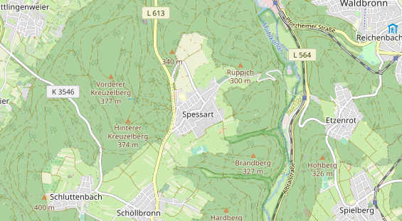 Monteurzimmer auf Karte
