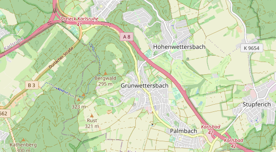 Monteurzimmer auf Karte