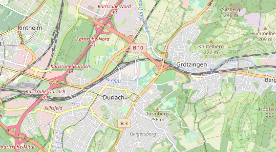 Monteurzimmer auf Karte