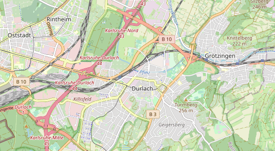 Monteurzimmer auf Karte