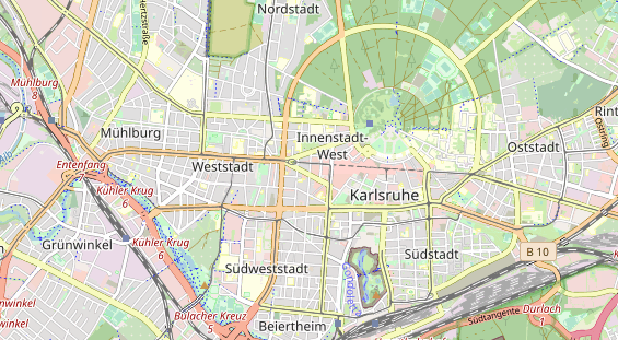 Monteurzimmer auf Karte