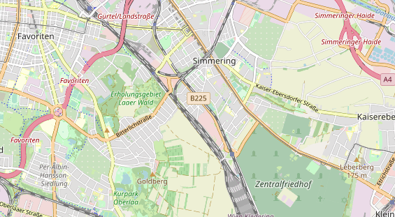 Monteurzimmer auf Karte