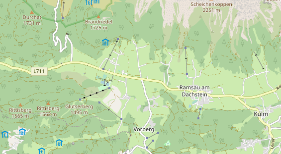 Monteurzimmer auf Karte
