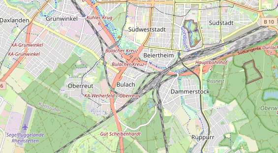 Monteurzimmer auf Karte