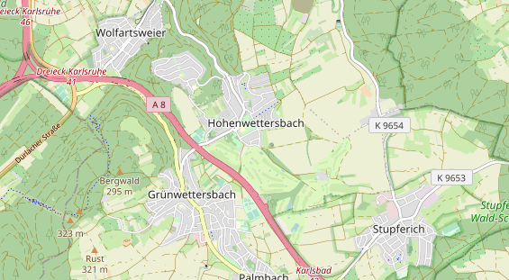 Monteurzimmer auf Karte
