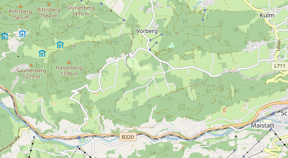 Monteurzimmer auf Karte