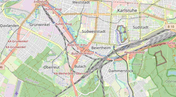 Monteurzimmer auf Karte