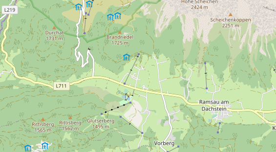 Monteurzimmer auf Karte