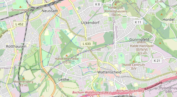 Monteurzimmer auf Karte
