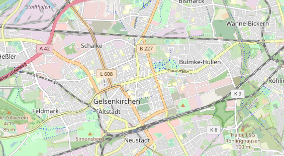 Monteurzimmer auf Karte