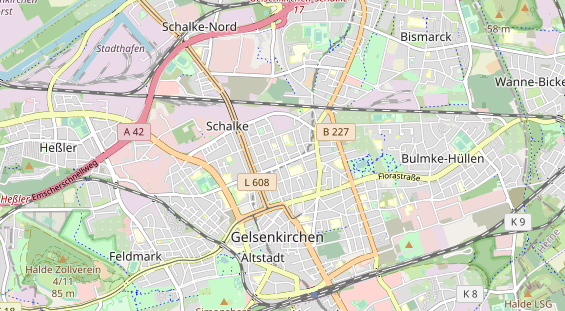 Monteurzimmer auf Karte