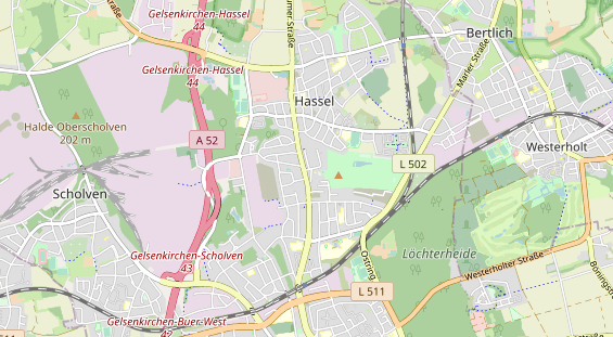 Monteurzimmer auf Karte