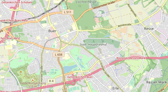 Monteurzimmer auf Karte