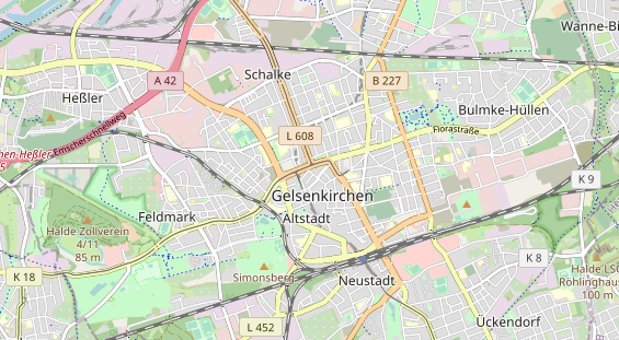 Monteurzimmer auf Karte
