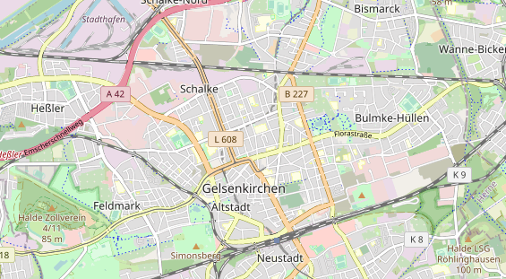 Monteurzimmer auf Karte