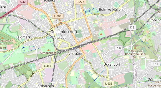 Monteurzimmer auf Karte