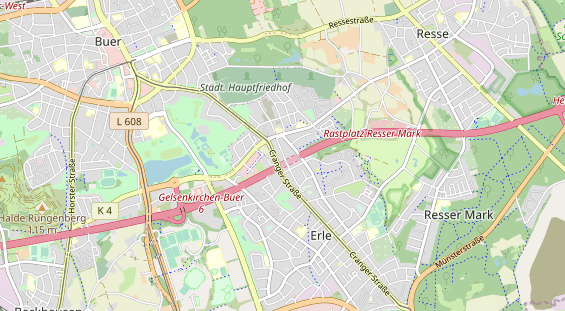 Monteurzimmer auf Karte