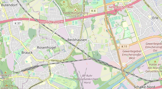 Monteurzimmer auf Karte