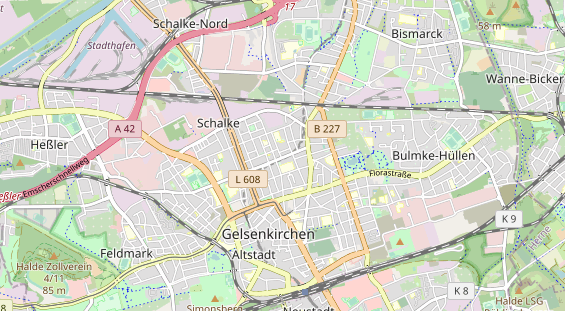 Monteurzimmer auf Karte