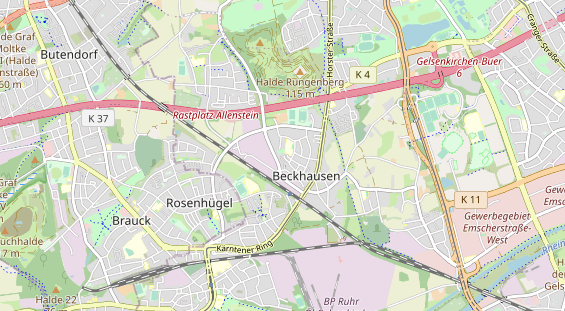 Monteurzimmer auf Karte