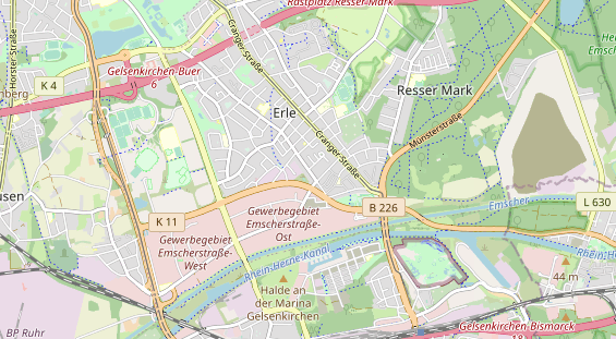 Monteurzimmer auf Karte