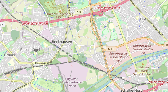 Monteurzimmer auf Karte