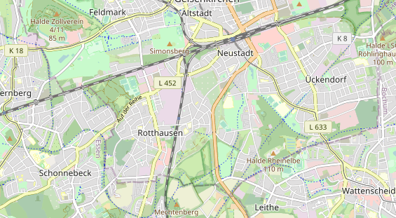 Monteurzimmer auf Karte