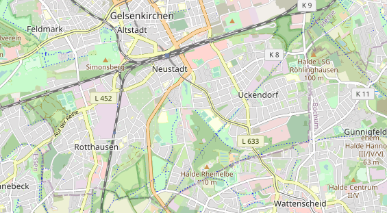 Monteurzimmer auf Karte