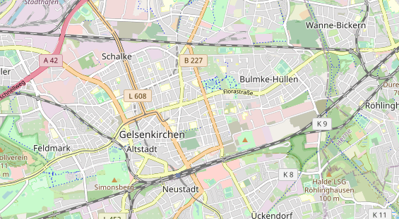 Monteurzimmer auf Karte