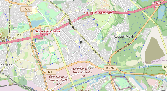 Monteurzimmer auf Karte