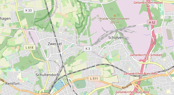 Monteurzimmer auf Karte