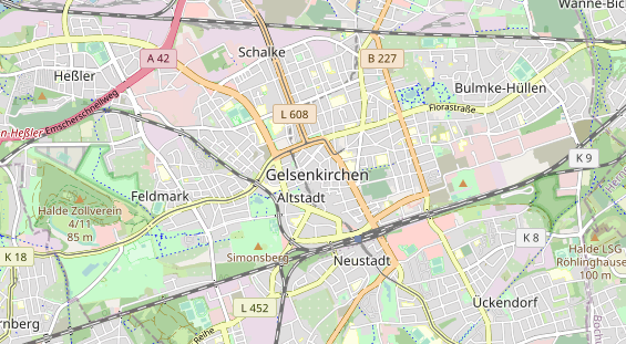Monteurzimmer auf Karte