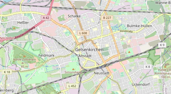 Monteurzimmer auf Karte