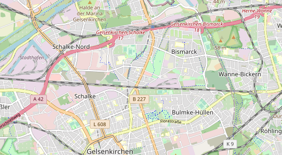 Monteurzimmer auf Karte