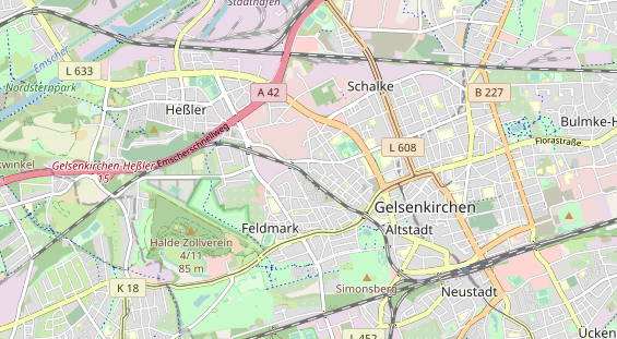 Monteurzimmer auf Karte