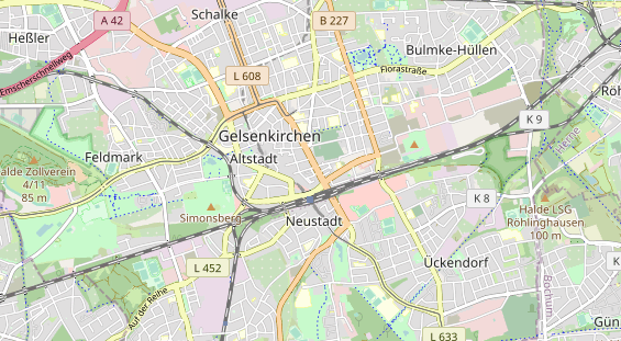 Monteurzimmer auf Karte