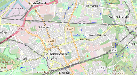 Monteurzimmer auf Karte