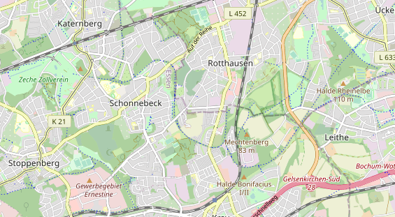 Monteurzimmer auf Karte