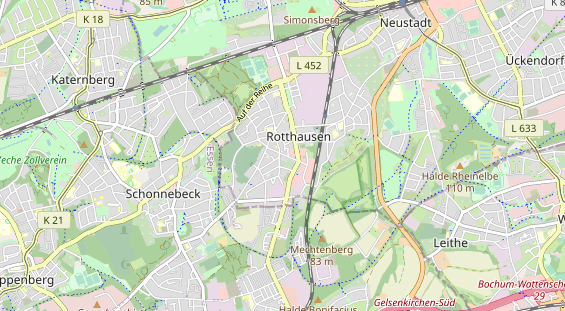 Monteurzimmer auf Karte