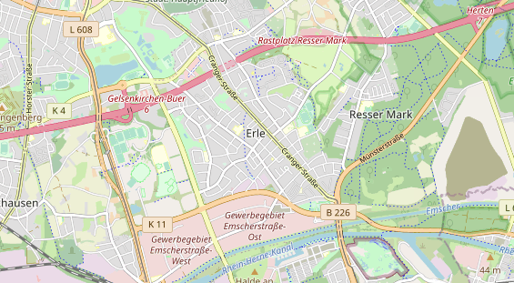 Monteurzimmer auf Karte