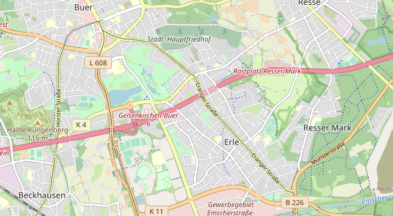 Monteurzimmer auf Karte