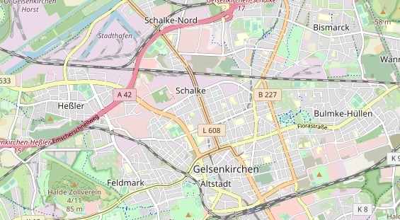 Monteurzimmer auf Karte