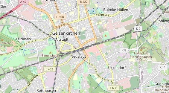 Monteurzimmer auf Karte